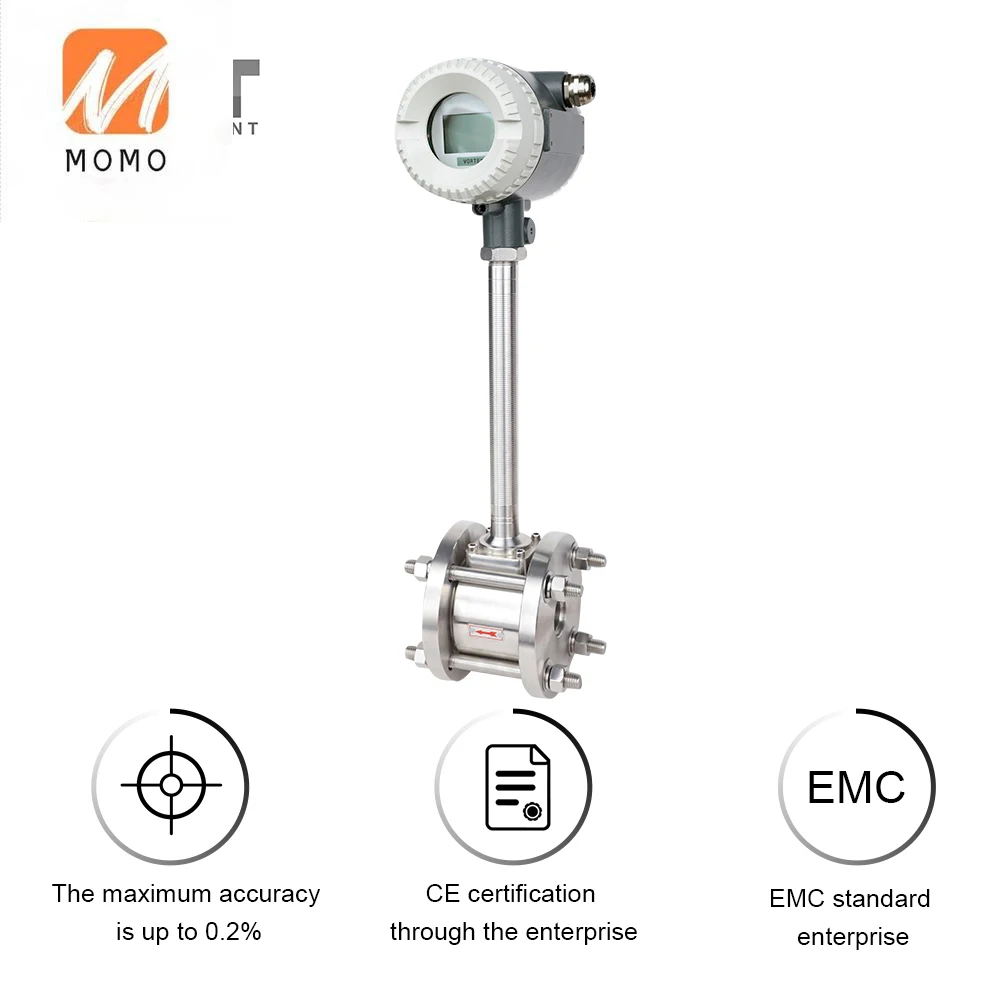 Трубчатый измерительный прибор из нержавеющей стали 304 газовый/Паровой вихревой