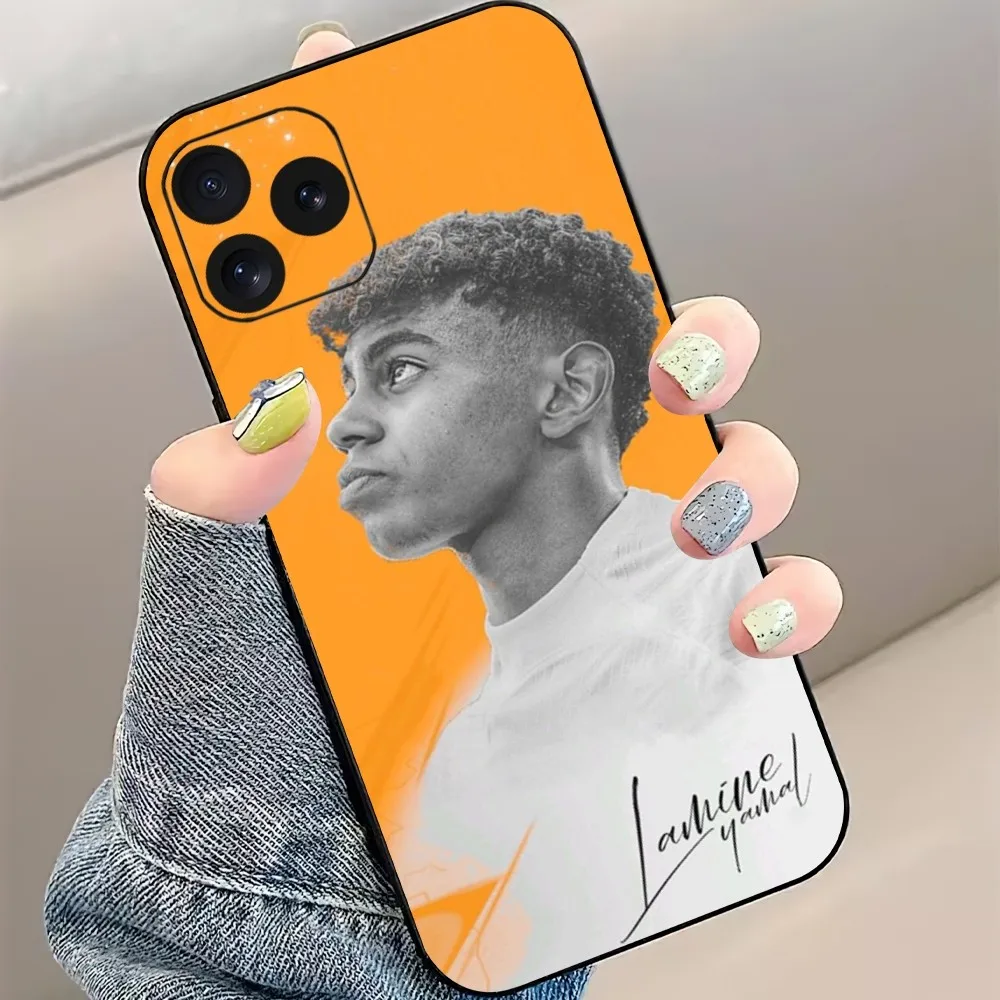 Чехол для телефона L-Lamine Football Y-Yamal iPhone 8 11 12 13 Pro 14 15 Mini X XR XS max Plus