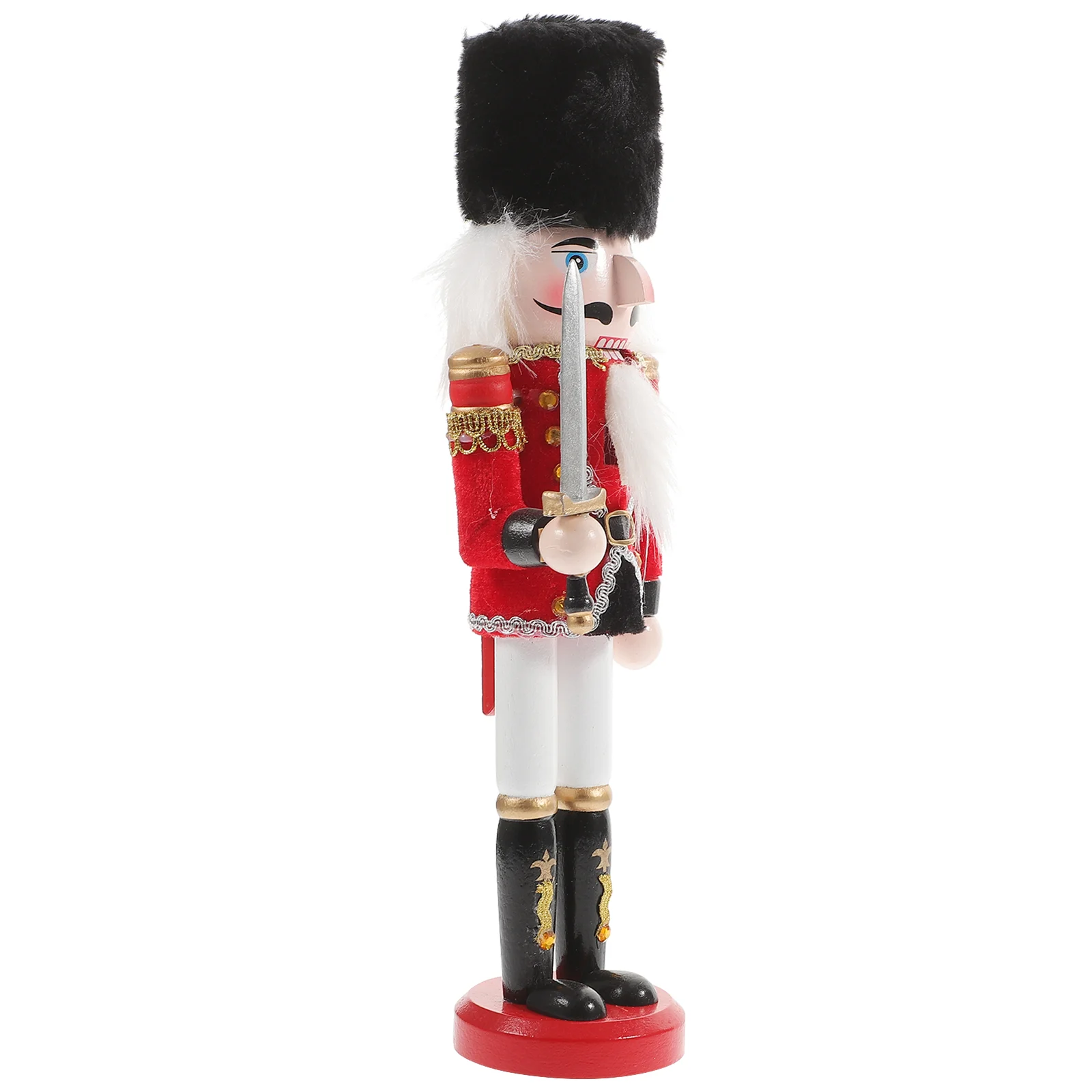 

Unique Nutcracker Soldier Child Outdoor Tabletop Decor Christmas Figure Wood Nutcrackers