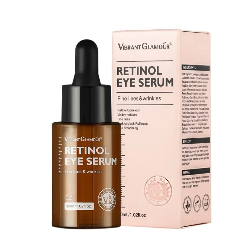 Eye Serum Anti-Wrinkle Remove Eye Bags Fade Fine Lines 30ml Retinol Moisturizing Retinol Eye Serum