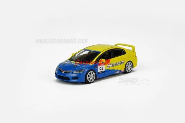 

INNO 1/64 HONDA CIVIC Honda Civic TYPE R FD2 SPOON #95 SPORT Collection Ornament Gift