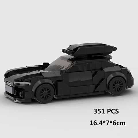 MOC Speed Champions Супер гоночный автомобиль