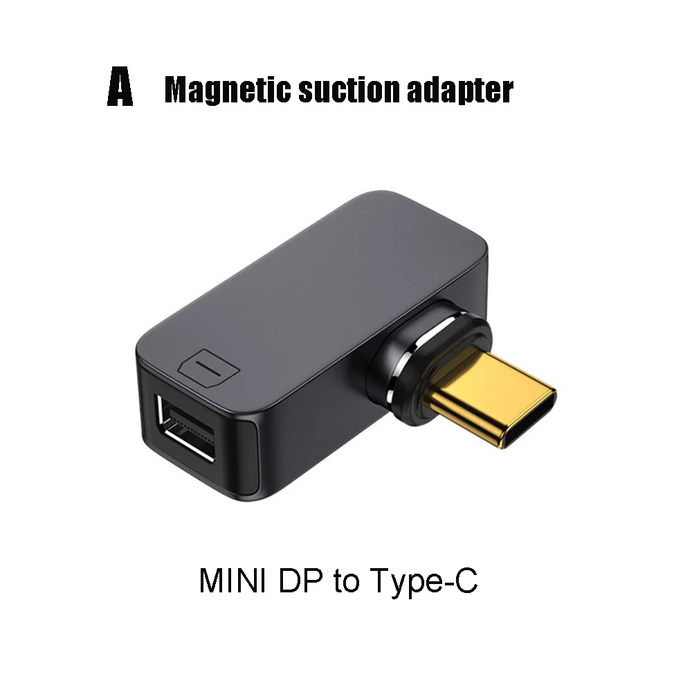 1 шт. адаптер с магнитным всасыванием типа C на Minidp/hdmi/vga/dp/rj45 4K 60 Гц