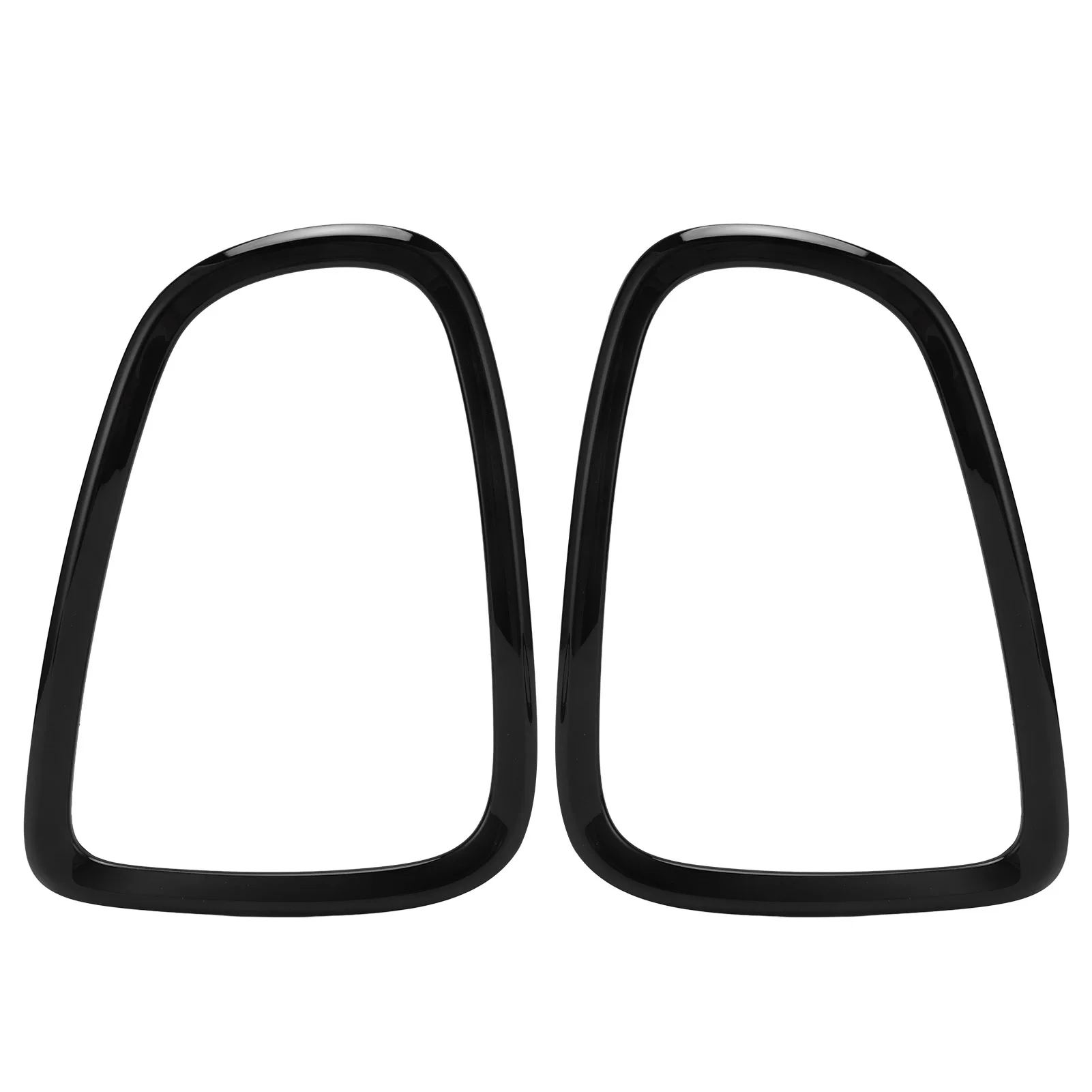 

2Pcs Tail Light Cover Trim Rear Lamps Frame Rings Bezel Stickers Guard For Cooper R56 R57 R58 R59 2007‑2014