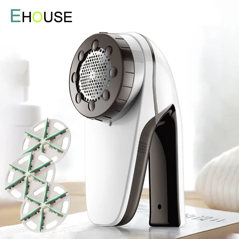 Electric Lint Remover Portable Fabric Shaver USB Rechargeable Fuzz Pills Defuzzer Handheld Hair Ball Trimmer for Clothes Blanket