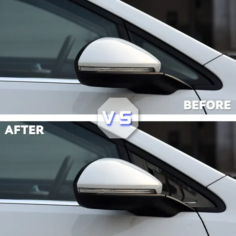 Передние треугольные оконные жалюзи для VW Golf 7 MK7 MK7.5 2013-2019 боковые затворы