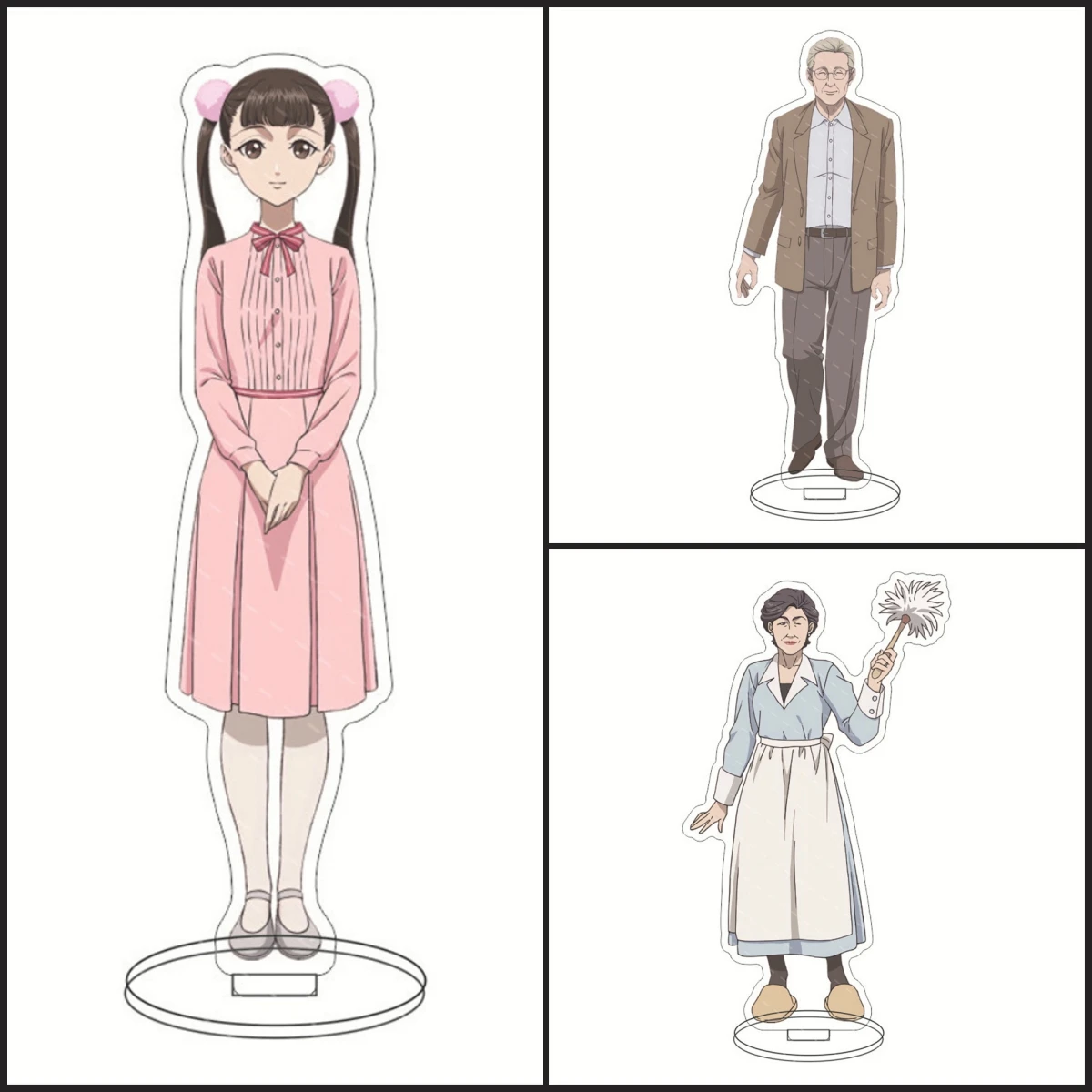 Акриловая подставка для косплея моделька из аниме миги до дали настольное