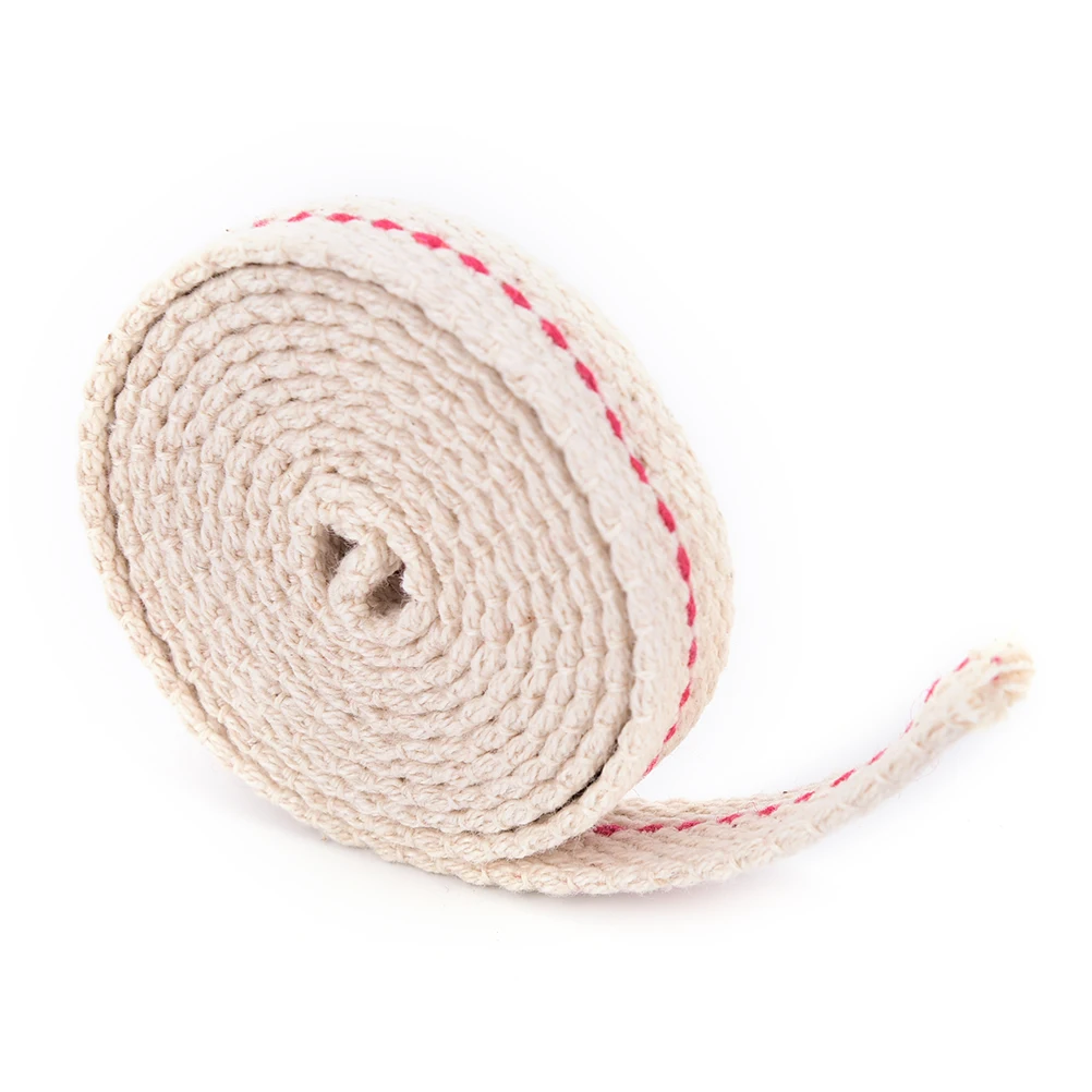 

1M Kerosene Lamp Wicks 100% Flat Cotton Alcohol Wick Oil Lamp Wicks Burner For Glass Oil Lamps Accessories Width 1cm