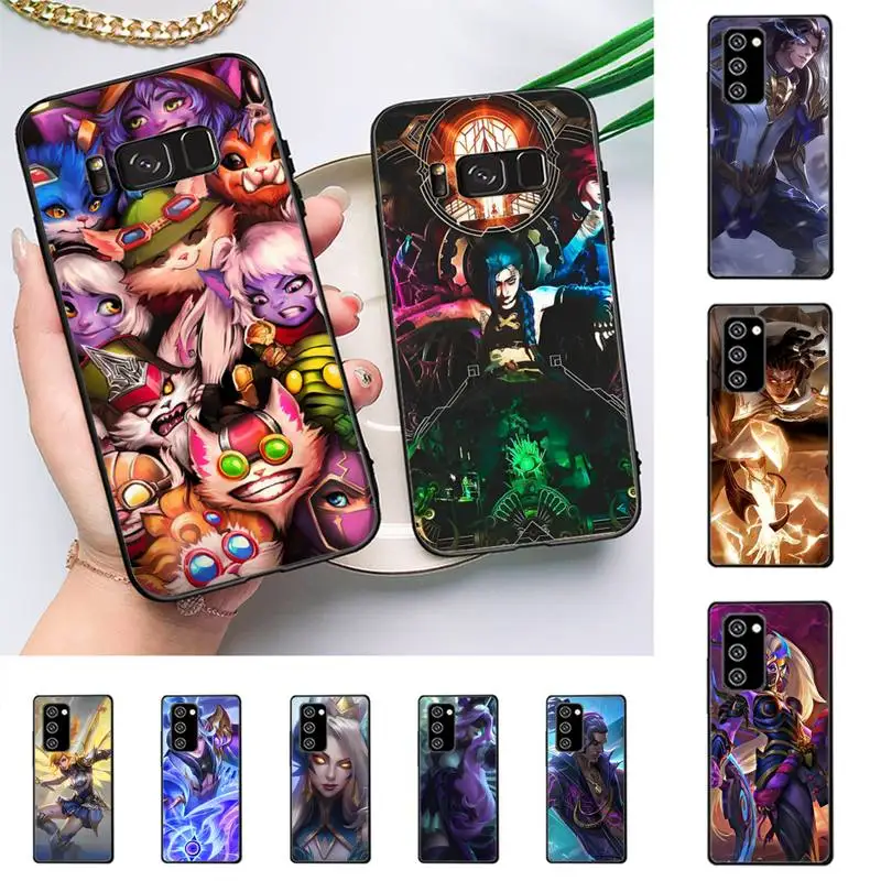

L-League of L-Legends Phone Case For Samsung J 7 plus 7core J7 neo J6 plus prime J6 J4 J5 Mobile Cover