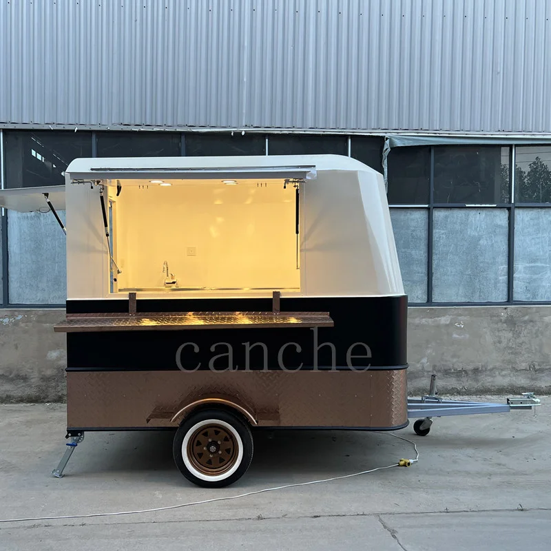 

Коммерческая Мобильная тележка для быстрого питания, трейлер для быстрого питания с EEC, Сингапур