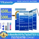 Аккумулятор ykaisin для Motorola Moto G4 G4 Plus G4Plus Z Play Droid XT1635-01 -02 XT1635 XT1635 X4 XT1900-1 -2 -3 -4 -5 -6 -7