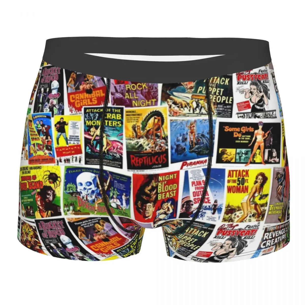 

Мужское нижнее белье из фильма ужасов Stephen King, страшные новые боксеры, шорты, трусы, мужское мягкое нижнее белье