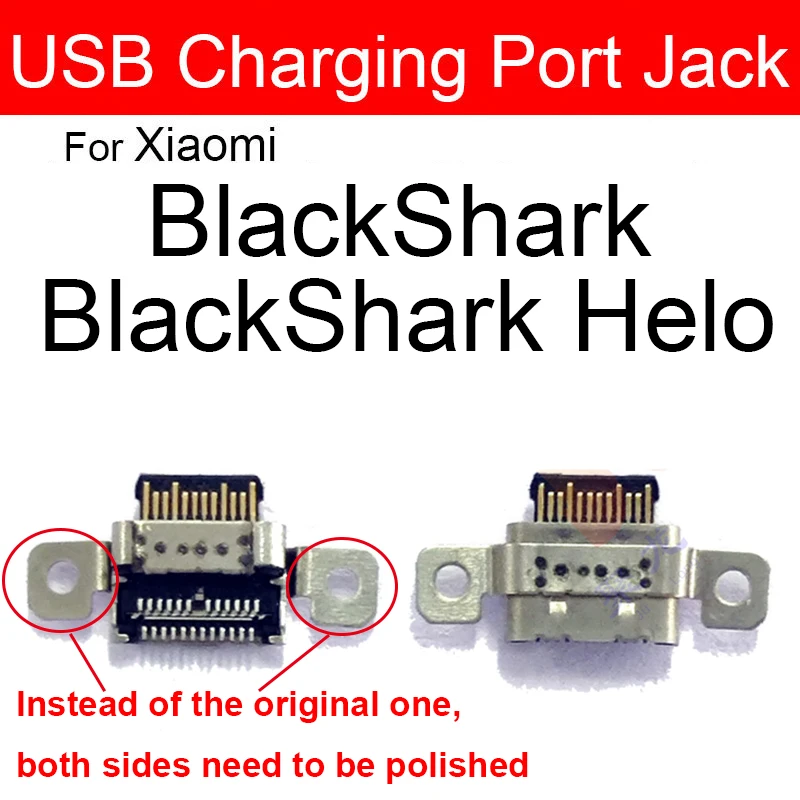 USB-разъем для зарядки Xiaomi Black Shark 1 2 3 4 4S Pro BlackShark Helo Mirco Синхронизация данных