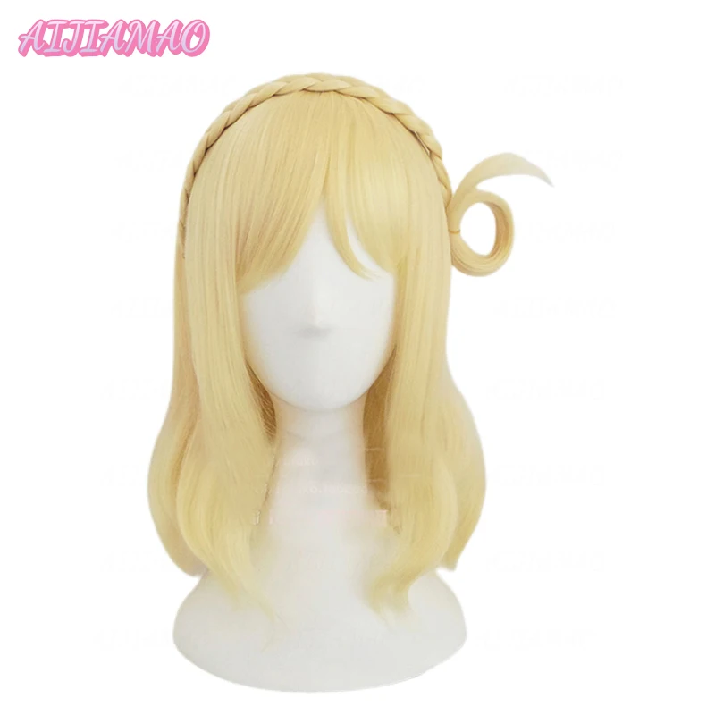 

Mari Ohara Wig Love Live Sunshine Wigs Yellow Heat Resistant Synthetic Hair Anime LoveLive Cosplay Wig