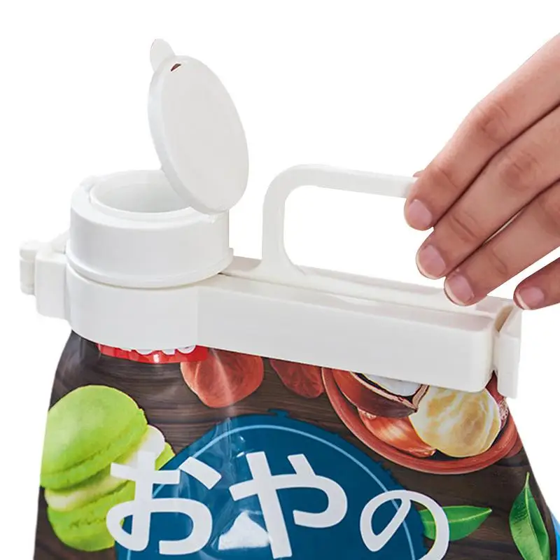 

Seal Pour Food Storage Bag Snack Sealing Clip Fresh Keeping Sealer Clamp Bag Clip Snack Bag Storage Clip Food Saver Kitchen tool