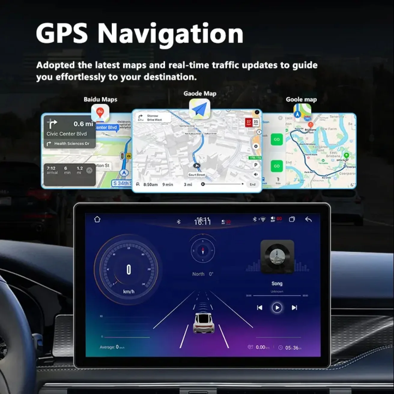 Фото Для Toyota Camry 6 XV 40 50 2006–2011 CarPlay Android Auto 2DIN автомобильная магнитола Авторадио Мультимедийная стереосистема №4