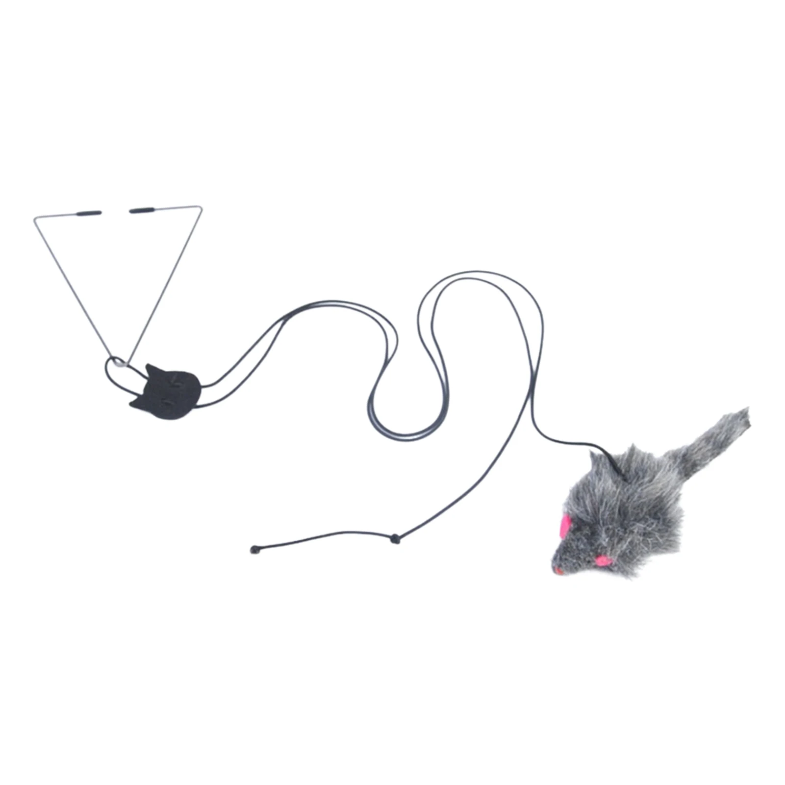 

Игрушка-тизер для кошек, игрушка-выдвижной тизер для внутренней двери, Регулируемая пряжка, товары для домашних животных, кошек, котят