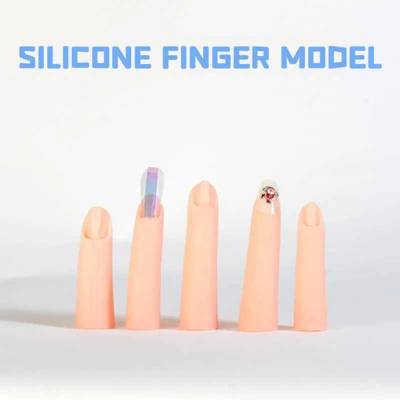 

Practice Finger Manicure Practice Hand Acrylic Nail Tips Fake Nails With Design Nail Swatches Plastic Display Tool