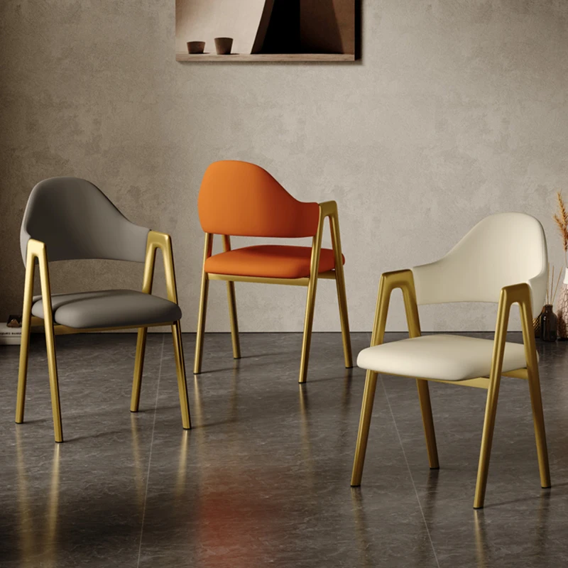 

Luxury Design Relaxing Armchair Dining Chair Dinette Golden Bar Dining Room Chair Bedroom Cadeiras De Jantar Kitchen Furniture