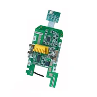 for makita 18v pcb circuit board bl1830 charging protection circuit board lithium battery indicator for angle grinders 3 0ah
