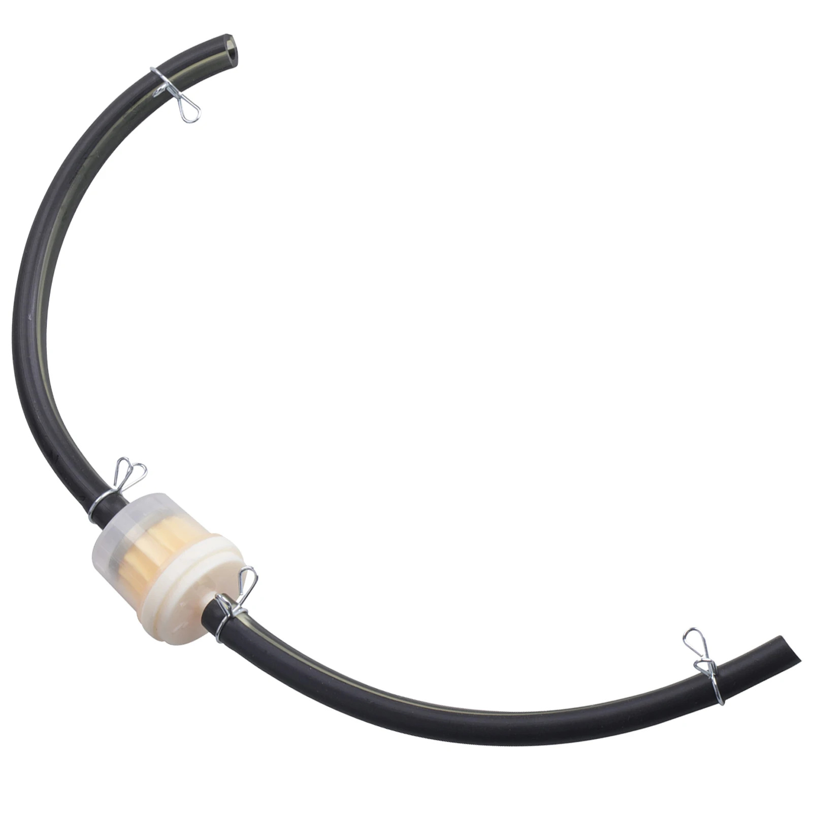 

Fuel Petrol Inline Filter Hose Pipe Line With Clips Universal For 49CC-160CC Motorcycle Motocross ATVs 5mm Fuel Filter Fuel Hose