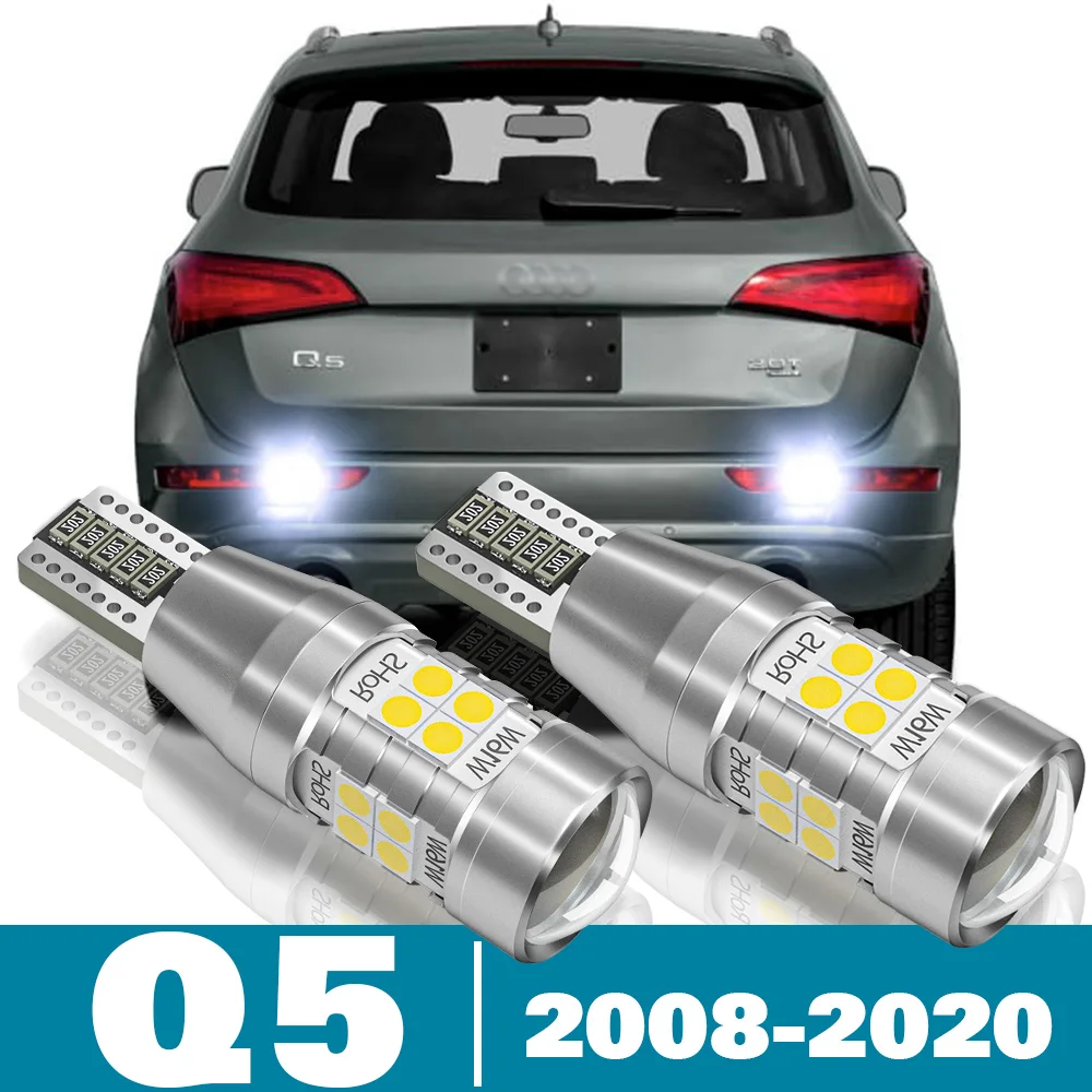 2pcs LED Reverse Light For Audi Q5 Accessories 2008-2020 2009 2010 2011 2012 2013 2014 2015 2016 2017 2018 2019 Back up Lamp