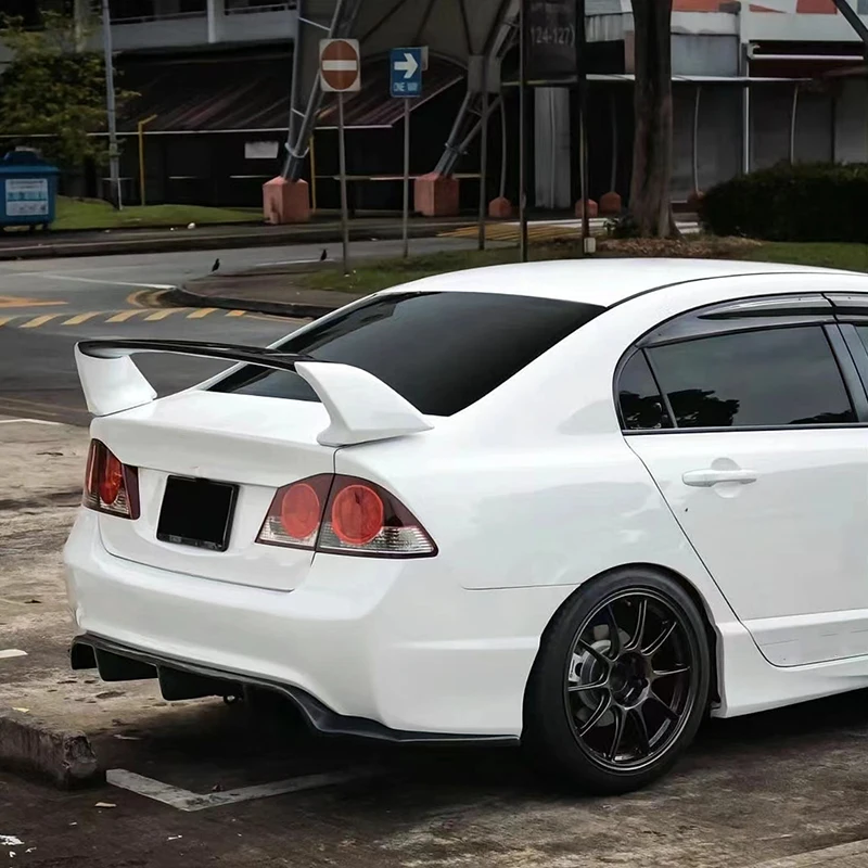 Подходит для Honda Civic 8-го поколения FD2 2006-2021 спойлер из АБС-пластика трех предметов