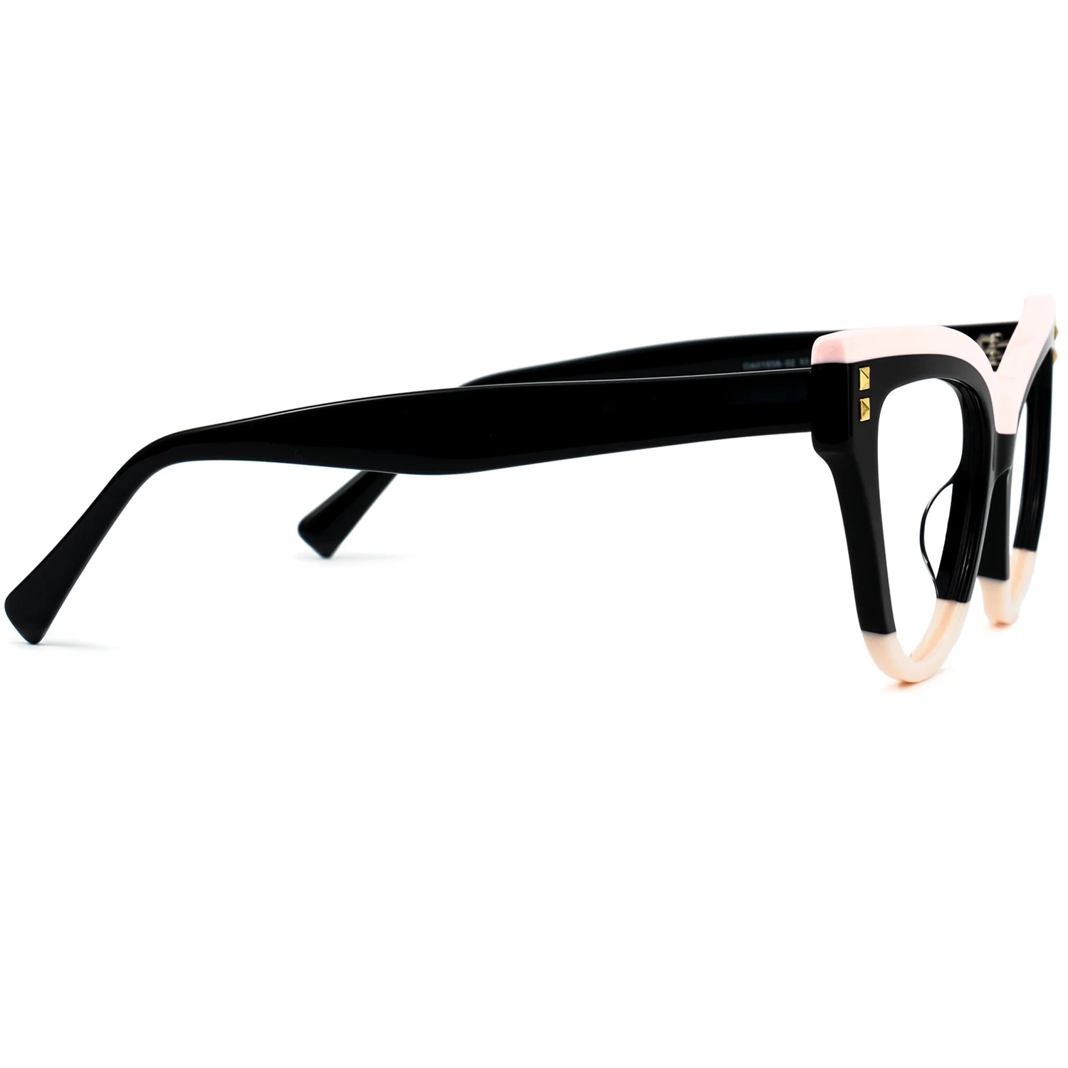 Zeelool Stylish Acetate Cat Eye Glasses Frame for Women with Clear Lenses Cascata ZOA01858 |