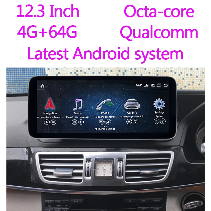 

Автомобильный мультимедийный плеер CarPlay 360, Android 12, с функцией птичьего обзора, для Mercedes Benz G W461 2007-2011, с GPS-навигацией