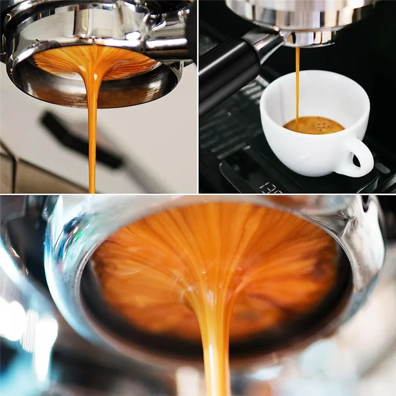 Бездонный портафильтр 58 мм 2 уша для эспрессо с корзиной фильтра кофемашины E61 Rocket