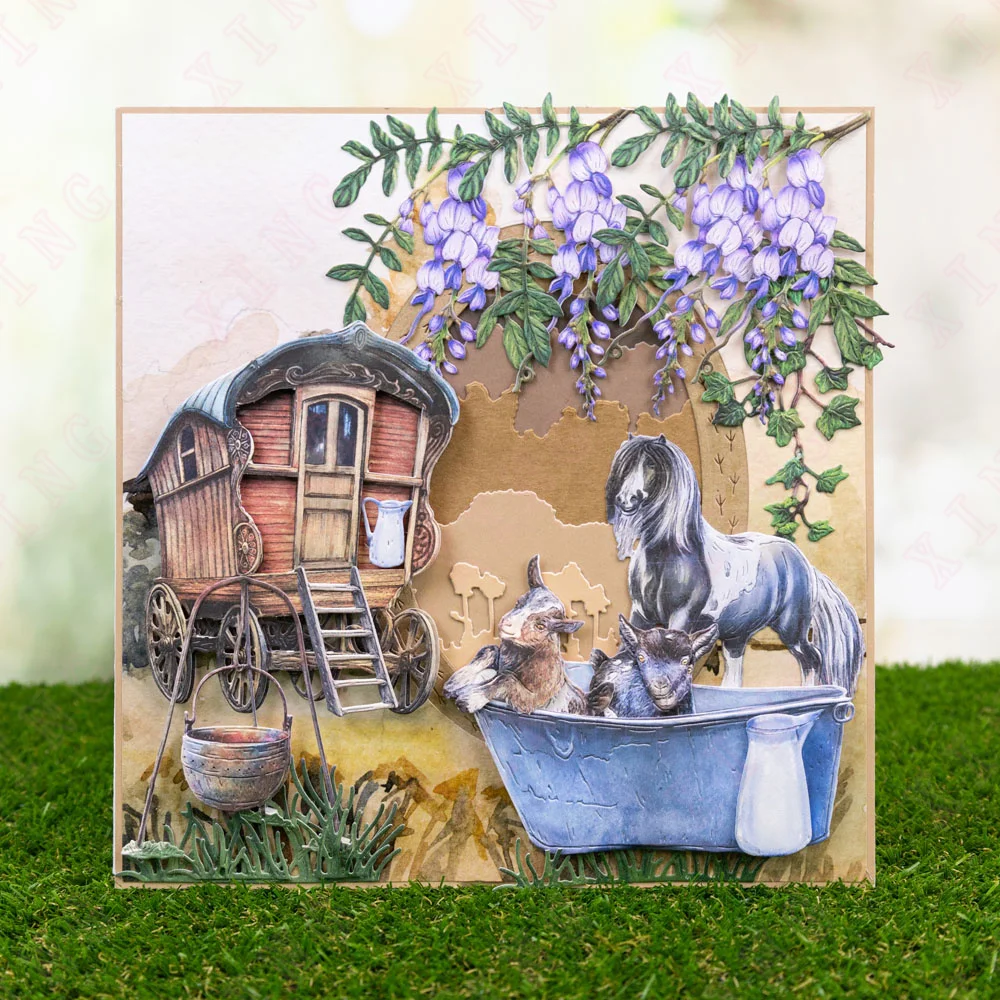 Рождественское поступление украшение альбома для скрапбукинга пресс-форма