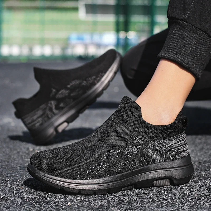 Мужские кроссовки новинка 2024 Спортивная повседневная модная дышащая мужская