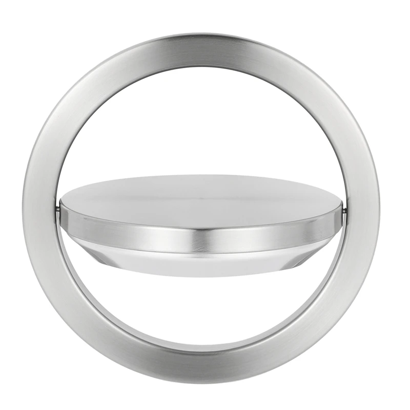 

Kitchen Flap Lid Stainless Steel Flush Recessed Built-In Balance Flap Cover Trash Bin Garbage Can Trash Lid Kitchen Counter Top