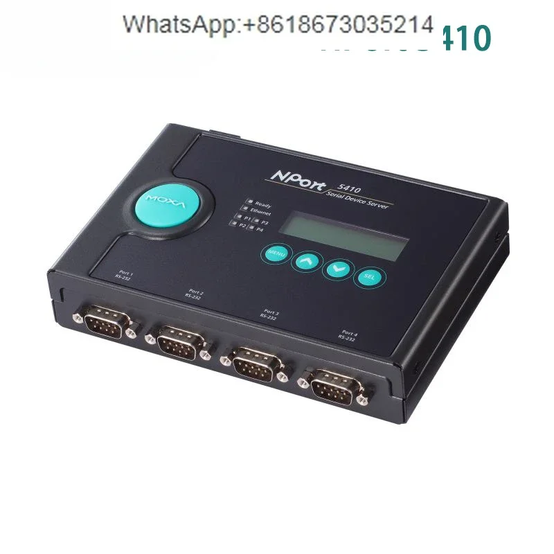 NPort 5410 RS-232 промышленный общий сервер серийного устройства