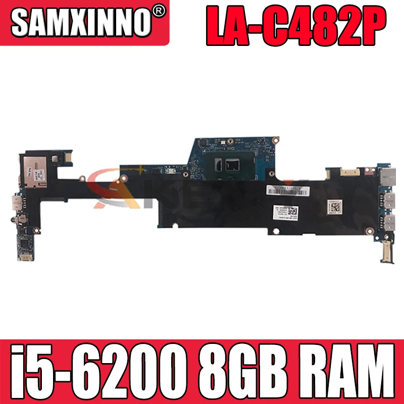

Материнская плата для ноутбука HP Envy 13-D 13-d036tu 829285-601 LA-C482P с процессором SR2EY i5-6200 8 Гб RAM 100% протестирована Быстрая доставка