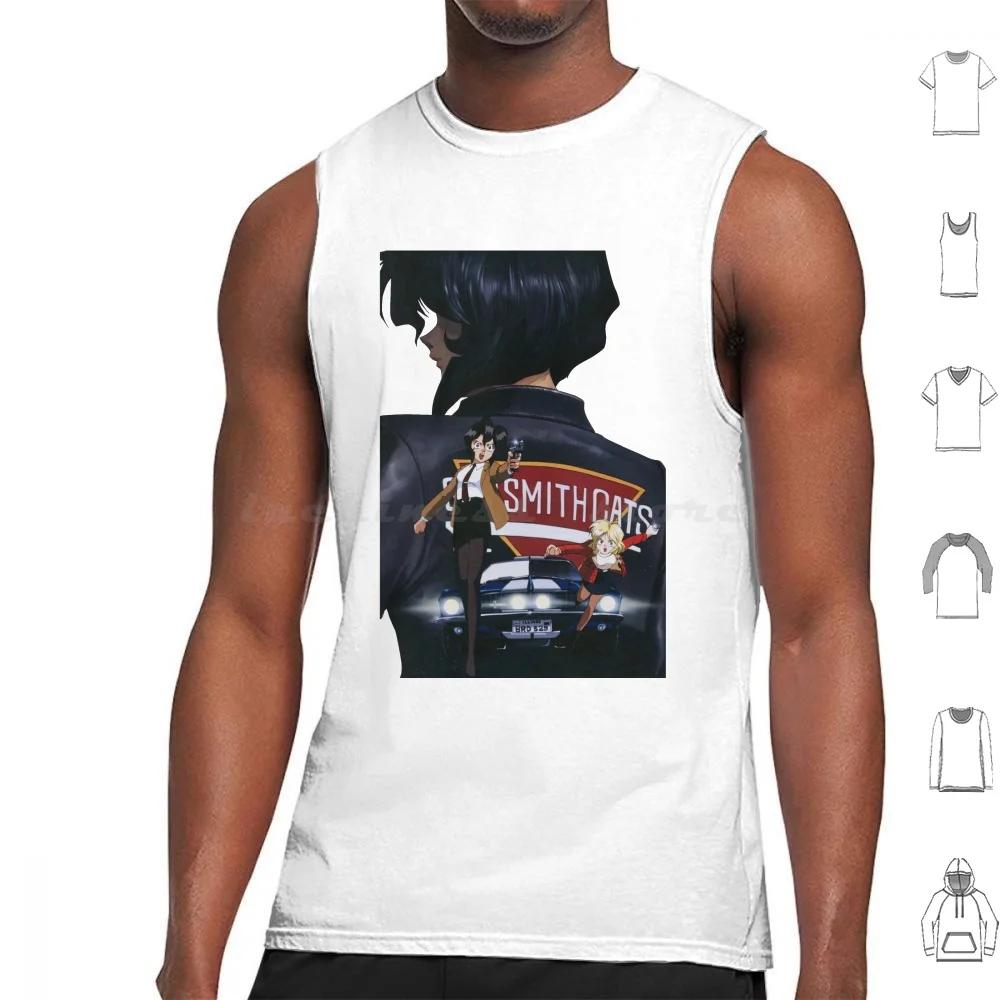 Винтажные майки с изображением смела кошек хлопковые принтом Смела кошки из