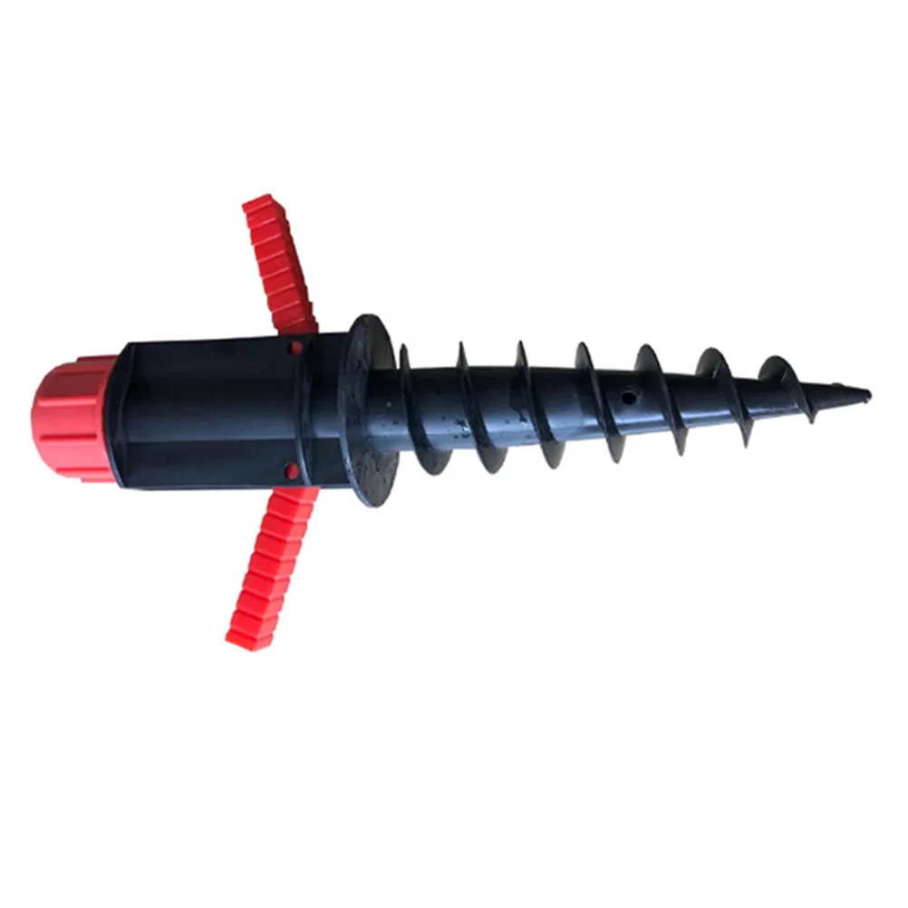 

Beach Screw Sand Anchor Stand Holder Fishing Rod Gripper with Handle 32mm