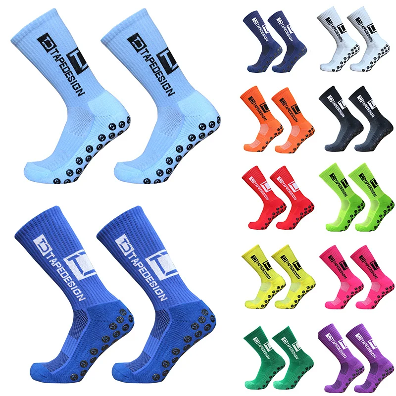 

Socks Non-Slip 2023 Grip Soccer Silicone Men Women Sports TD Football Socks