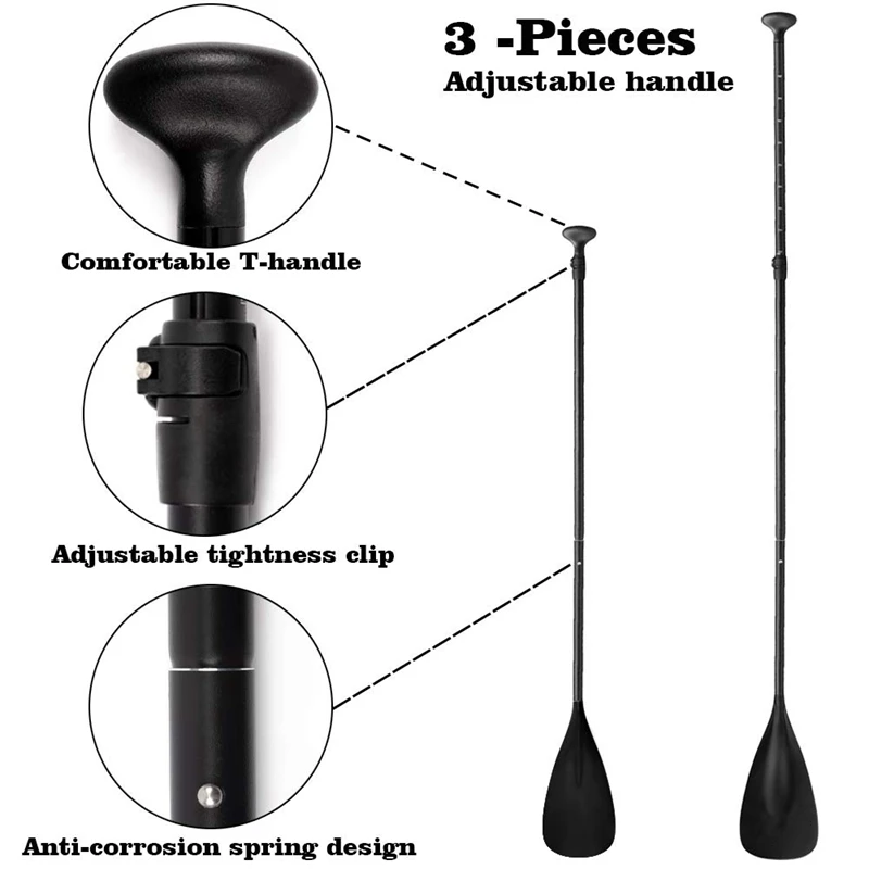 Регулируемое весло для доски серфинга с уникальным дизайном замка плавающий вал