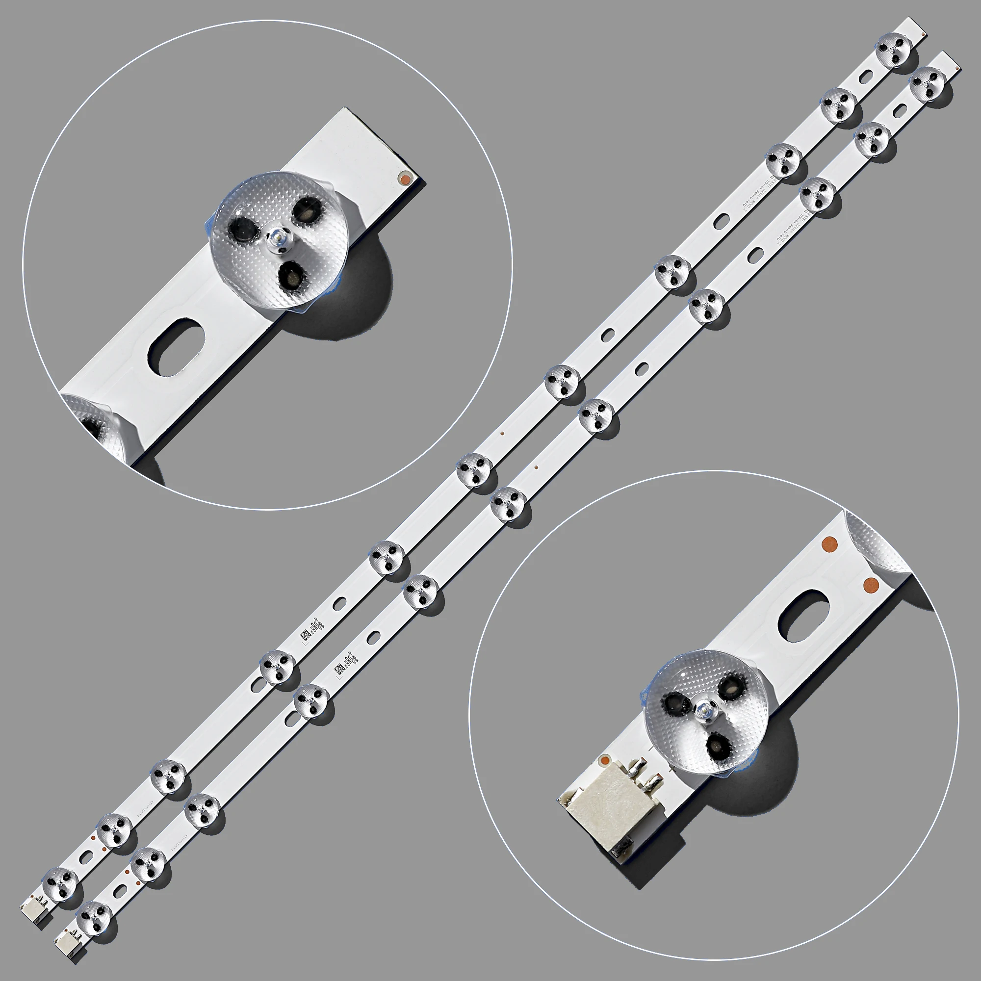 New 10set=20pcs 11LED 574mm LED backlight strip Replacement for VESTEL 32D1334DB VES315WNDL-01 VES315WNDS-2D-R02 VES315WNDA-01