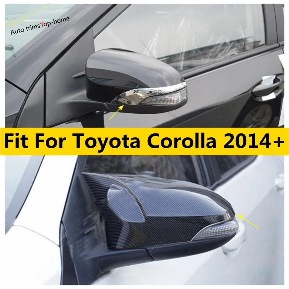 

Chromium Outer Side Door Rearview Mirror Decoration Cover Trims Styling Accessories Fit For Toyota Corolla 2014 - 2018 Exterior