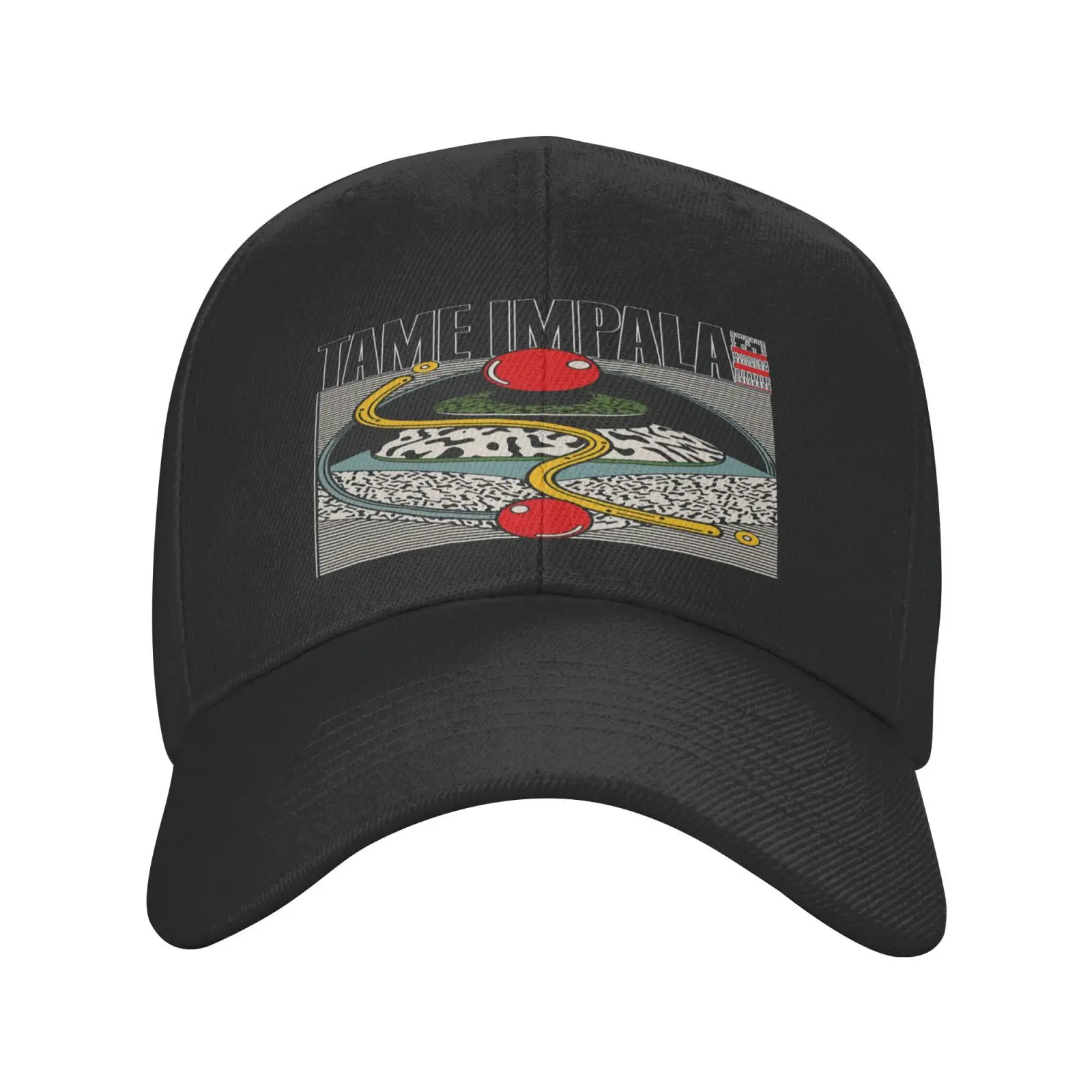 

Кепка Tame Impala Tour Денвер Колорадо, мужская шапка, облегающая шапка, Ковбойская шапка, Балаклава, берет для мужчин и женщин, бразильские кепки