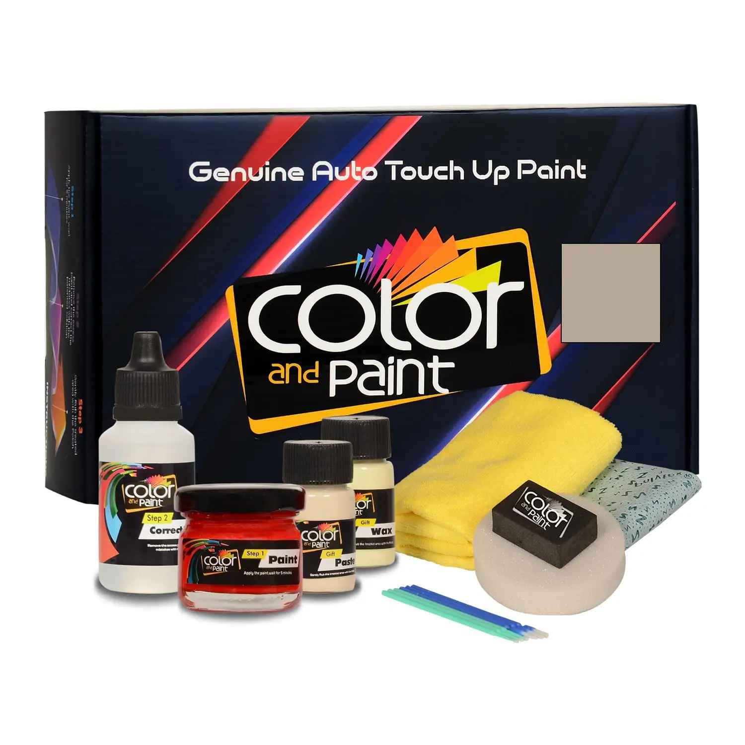 

Color and Paint compatible with Ford Europe Automotive Touch Up Paint WHOLESALE HARVEST GOLD MET - R - Basic care