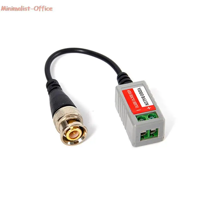 

2 шт. AHD/CVI/TVI скрученный BNC CCTV Video Balun пассивные трансиверы UTP CAT5 кабель
