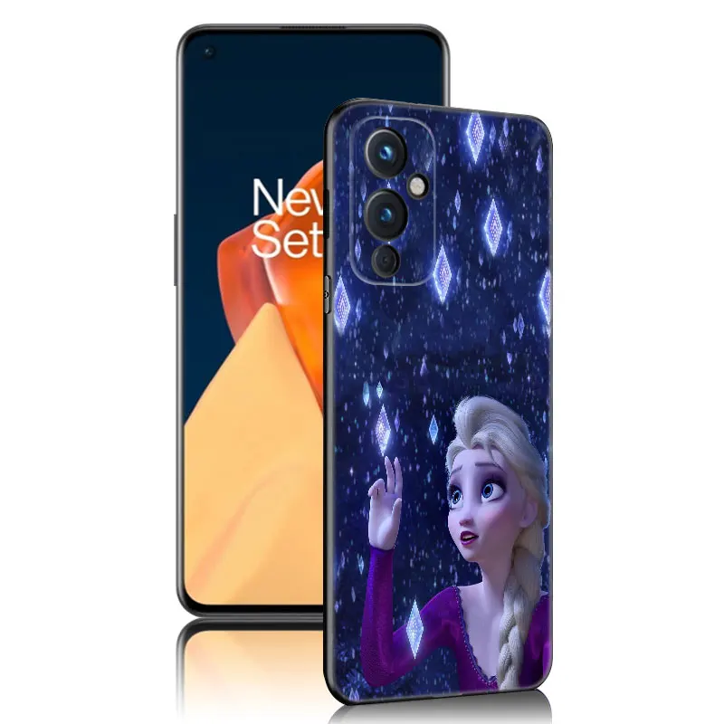 Черный силиконовый телефон F-Frozen для OnePlus 9 10 11 12 ACE 2V Pro 9RT 10T 10R Nord CE 2 3 Lite N10 N20 N30