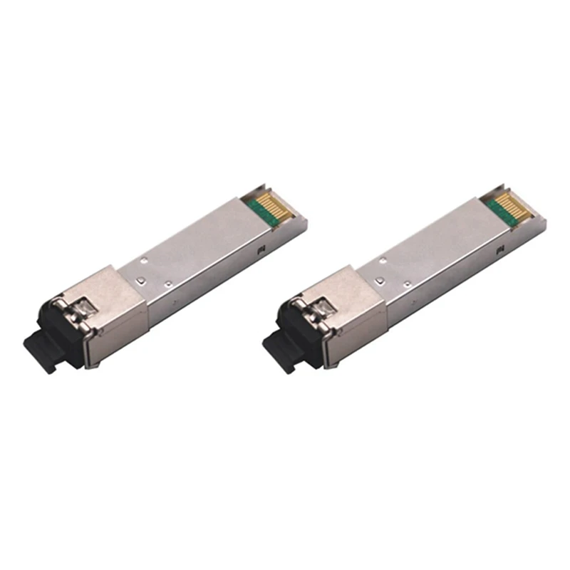 

MOOL 2X 20KM Single Fiber SC GPON Module Switch Gigabit SFP Optical Module Compatible For With HP H3C Switch