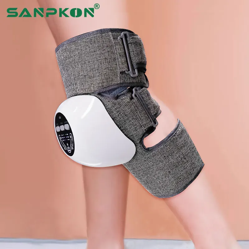 Массажер Электрический вибрирующий с подогревом для ног и колена аппарат