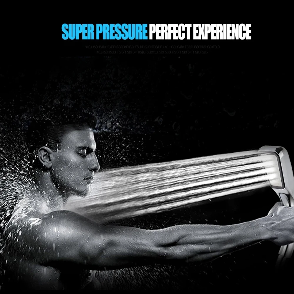 Лейка для душа дождевая 300 отверстий с распылителем из хромированного