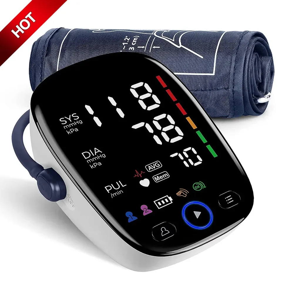 

Medical arm sphygmomanometer LED digital sphygmomanometer blood pressure monitor counter