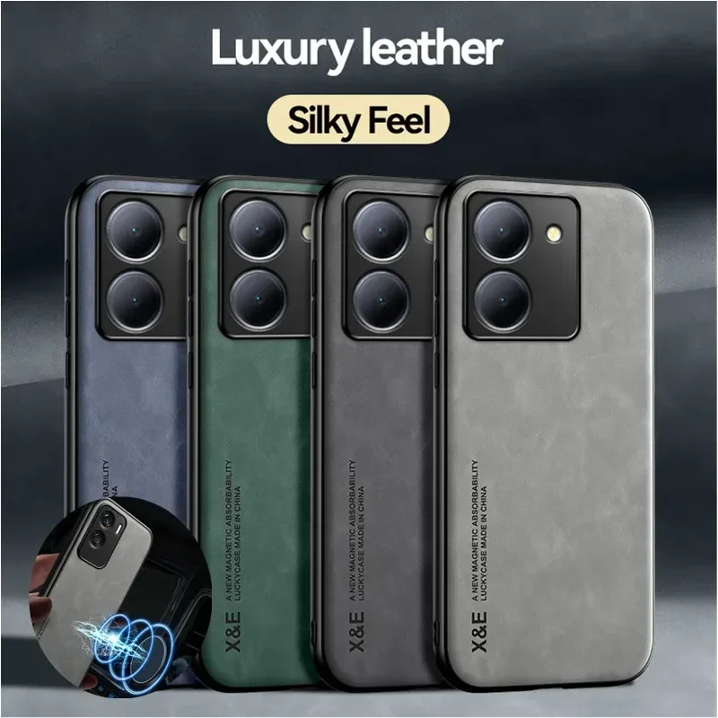 Роскошный противоударный чехол для VIVO Y78 Y36 Y35 Y16 защитный встроенный магнитный